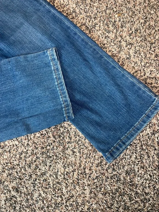 Lee Relaxed High Rise Slimming Straight Leg Blue Jeans Plus Size 18 | NWT - Picture 3 of 9